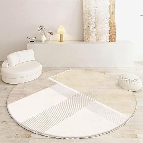 ラグ 円形 おしゃれ 北欧 カーペット 160*160cm ラグマット フランネル 毛足ない 滑り止め付き 掃除易い 床暖房対応 オールシーズン 円形ラグ 丸型 滑り止め付 西海岸 花柄5 絨毯 マット リビング 春夏用 可愛い かわいい 撮影背景 脱衣所