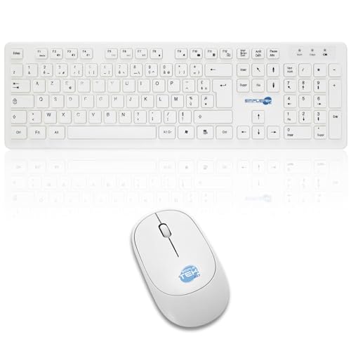 Kit de ratón y teclado inalámbrico AZERTY: escribe en francés cómodamente 4