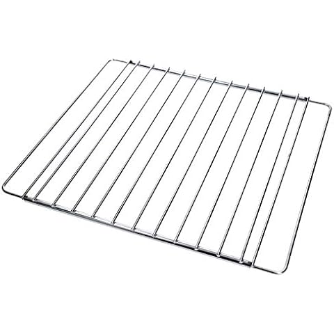 DL-pro Grillrost Backgitter 35-56 cm ausziehbar passend für Wpro 480181700954 universell einsetzbar für Backofen Herd Cover