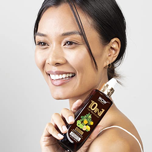 Wow Skin Science 10 In 1 Leave In Conditioner Spray For Dry Damaged Hair - Detangler Spray - Women & Mens Leave In Conditioner For Curly Hair #TOP2