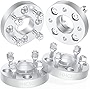 4x100 Hubcentric Wheel Spacers 1' (25mm) Hub Bore 56.1mm with M12x1.5 Studs for Acura Integra | Honda Accord Civic CRX Fit Insight | Toyota Prius C Yaris | Scion XA XB IQ IA, 4PCS Forged Wheel Adapter