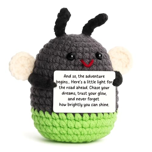 AVALYNNE Graduation Gifts for Her - Cute Crochet Firefly Plush, ...
