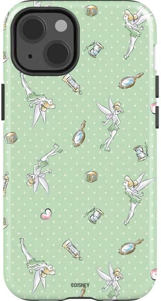 Skinit Impact Phone Case Compatible with iPhone 14 - Officially Licensed Disney Tinker Bell Believe Design