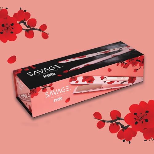 Plancha para cabello Savage con placas de cerámica 1 pulg miniatura 6