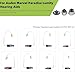 Phonak Hearing Aid Domes,20 pcs Phonak Power 4.0 Dome Hearing Aids Domes for Phonak Audeo Marvel Paradise Lumity Accessory Large (0.51 inch=13mm)
