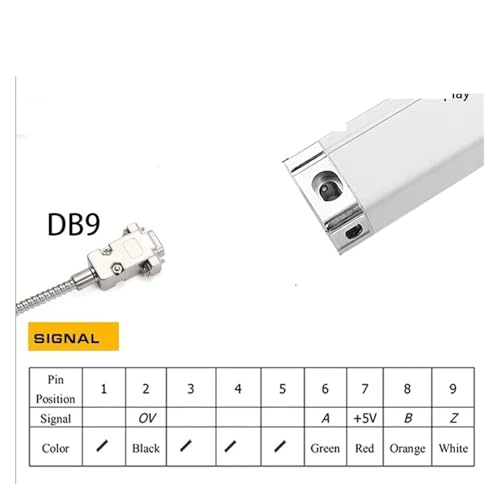 Linear Scale Encoder 0.005mm para máquina torno fresadora miniatura 7