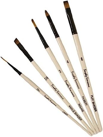 Robert SimmonsSimply Simmons Value Brush Sets Go To Set set of 5 by Robert Simmons