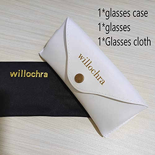 willochra Popular Designer Rimless Metal Women Cat eye Sunglasses Trend Cute Shades Outdoor Travel Sunglasses UV400 (C7) by willochra - Used condition - Image 8