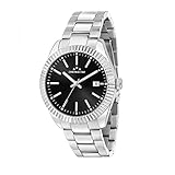 [Caratteristiche] La cassa dell'orologio misura 41mm, con spessore 10.50mm. Il quadrante nero si compone di un vetro minerale