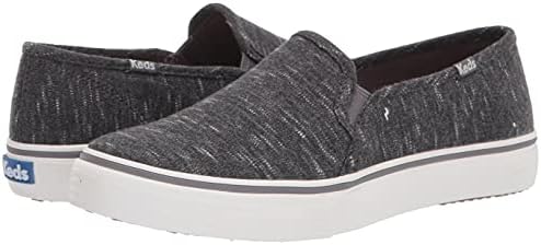 Keds Women's Double Decker Speckle Jersey Sneaker, Charcoal, 9 | Image 6