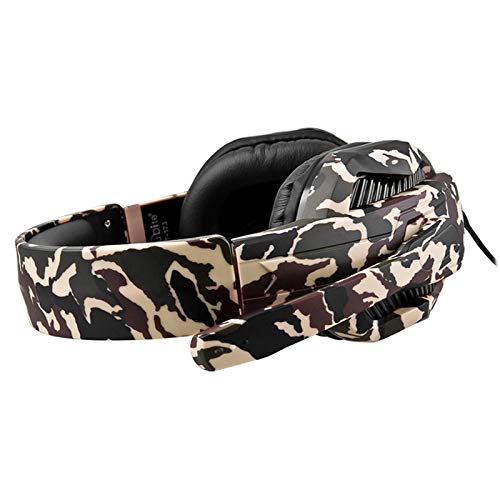 Andoer KUBITE T-173 3,5 mm Fones de ouvido para jogos com fio Fone de ouvido de música Fone de ouvid