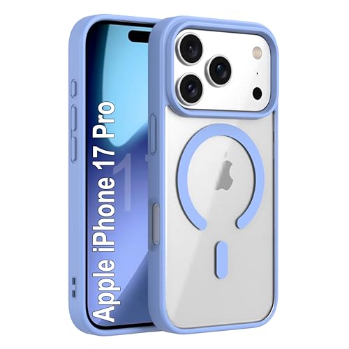 Image of Zapcase Back Case Cover for iPhone 17 Pro | Compatible for iPhone 17 Pro Back Cover | Scratch-Resistant Back Cover | Sierra Blue