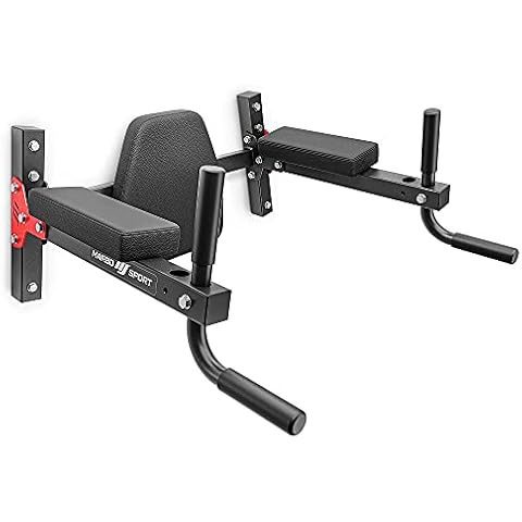 Marbo Sport Dip-Station zur Wandbefestigung Dip Station Klimmzug Klimmzugstange MH-D101 2.0 Cover