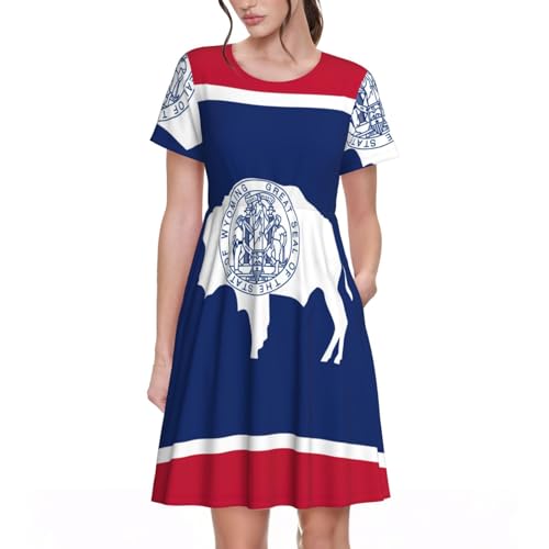 Robe cocktail Wyoming pour vos vacances d'été et sorties décontractées