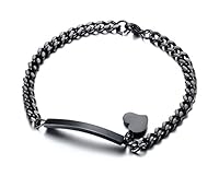 Algopix Similar Product 12 - Stainless Steel Thin ID Tag Chain