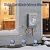 Westinghouse Natural Gas Tankless Water Heater Outdoor, 5.1 GPM 120,000 BTU on Demand Whole Home Instant Hot Water Heater, ±1°F Temp Stability, Non-Condensing for 2-4 Fixtures