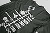 Reality Glitch Men's Spaceship Timeline Movie, Space, Sci Fi and Science Inspired Funny Graphic T-Shirt (XX-Large, Dark Grey) #4