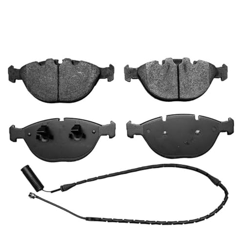Image of Detroit Axle - 4pc Front Brake Kit for 2002 2003 2004 2005 2006 BMW X5