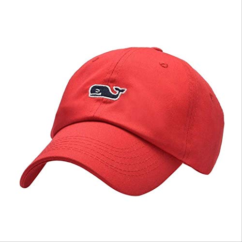 Chapeau de coton brodé baleine pour hommes respirant et anti-sueur