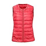 VESTE GILET POUR FEMMES: Gilet rembourré gilet bodywarmer extérieur,Matériau super doux et confortable et léger,Convient à de nombreuses occasions formelles ou décontractées quotidiennes faciles à porter et à coiffer.