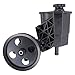 NewYall Power Steering Pump with Pulley and Reservoir