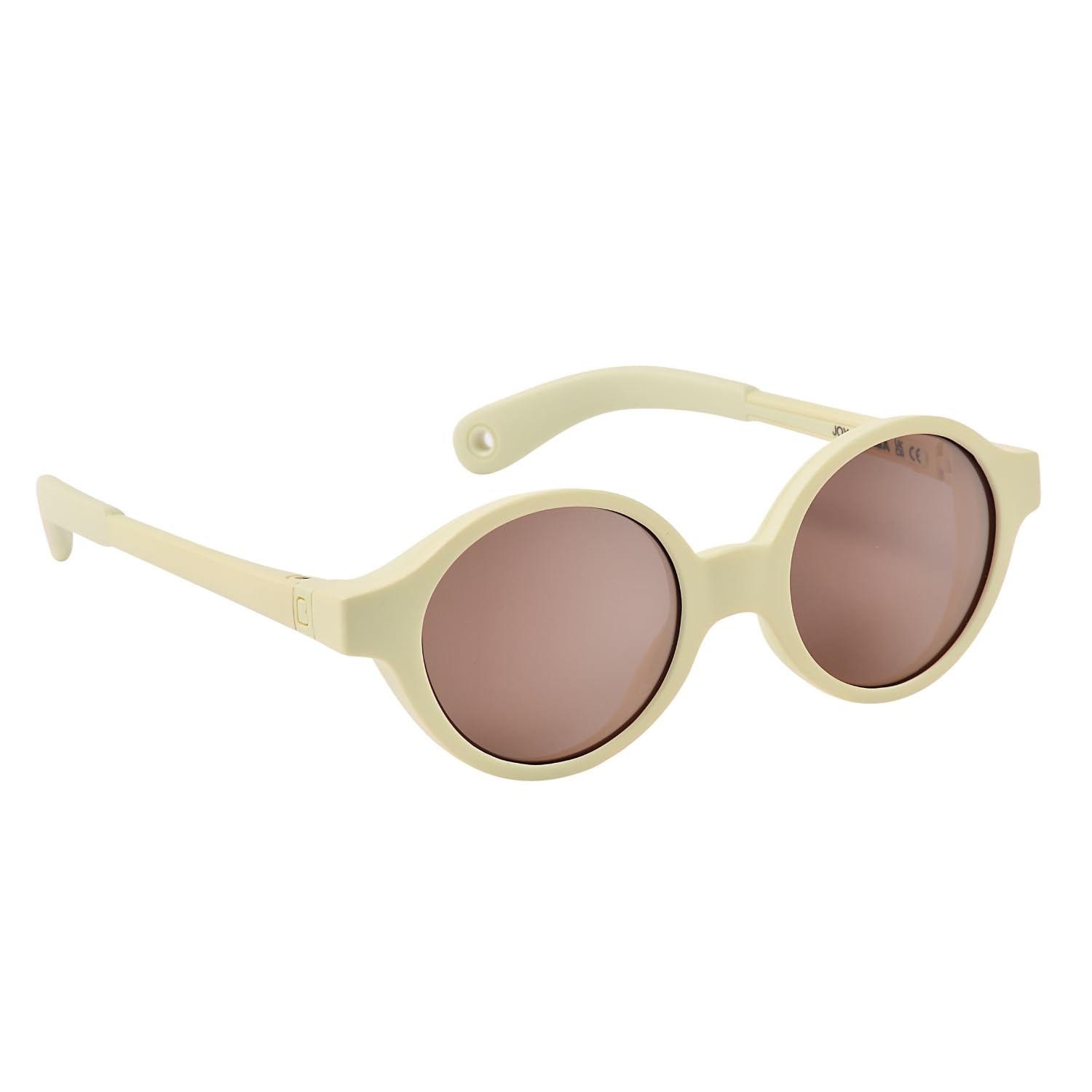 BÉABA Baby-Sonnenbrille 9-24 Monate – 100% UV-Schutz CAT 3, Seitenschutz, Optimaler Komfort, Verstellbare 360° Bügel, Sehkorrektur-kompatibel – Kollektion Joy Citronnade