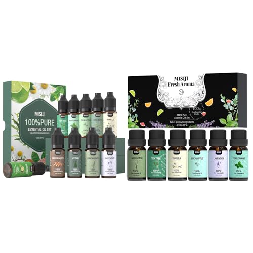 Pure Bliss Oils Set-10 Scents Essential Oils