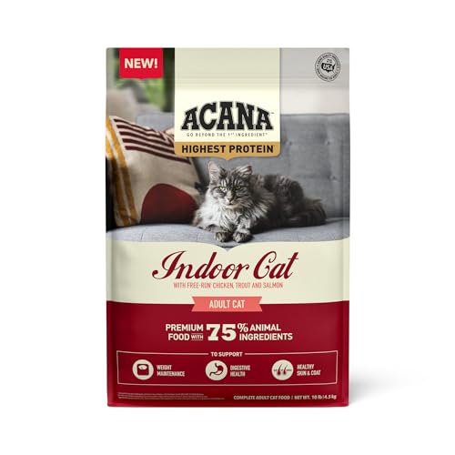 ACANA Highest Protein Dry Cat Food Indoor Cat Food Recipe ...
