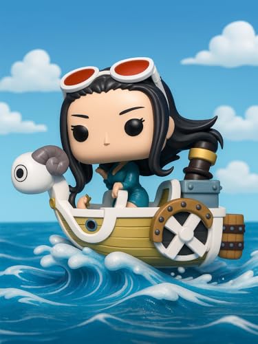 Funko Pop One Piece Nico Robin Mini Merry II figura vinilo coleccionable 5