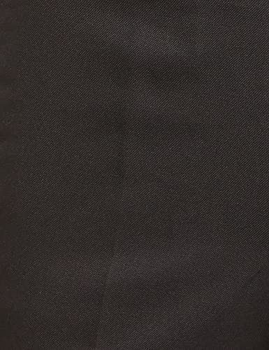 Image of Park Avenue Men's Polyester Blend Solid Pattern Super Slim Fit Flat Front Formal Trouser