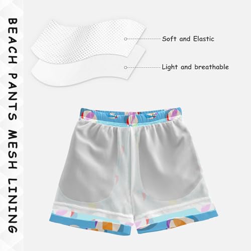 susiyo Boys Swim Trunks Beach Balls Toddler Swim Shorts Quick Dry Beach Board Shorts Little Boy Bathing Suits Swimwear4