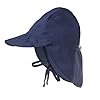 Boomly Kids Zonwering Hoed UPF50+ Verstelbare Flap Hoed Nek Bescherming Zomer Visor Cap Ademende Snelle Drogen Beach…