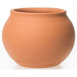 Macetas Imitacion Barro Alfareros Damian Canovas Maceta de Barro Color Terracota Modelo Sofia .Medidas 11X 13CM.