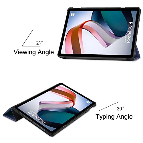 DWaybox Capa para Xiaomi Redmi Pad 10,6 polegadas lançado em 2022, capa protetora inteligente fina e