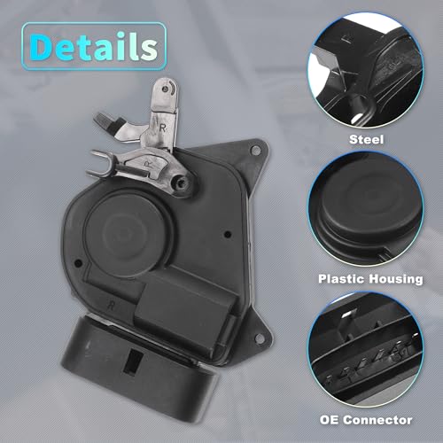 Image of X AUTOHAUX Replacement Front Right Passenger Side Power Door Lock Actuator Motor for Toyota Highlander 2001-2007 Door Latch Actuator Assembly Replace No.6903048060
