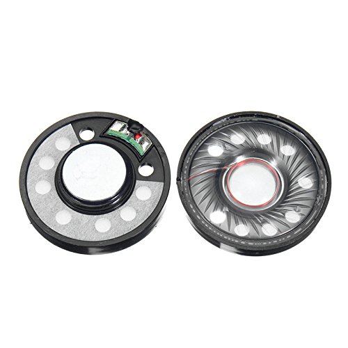 MASUNN 50Mm 0,5 W Personalizzato 50 Millimetri Fai Da Te Dynamic Altoparlante 32Ohm Hifi Bass Auricolare Altoparlante Horn