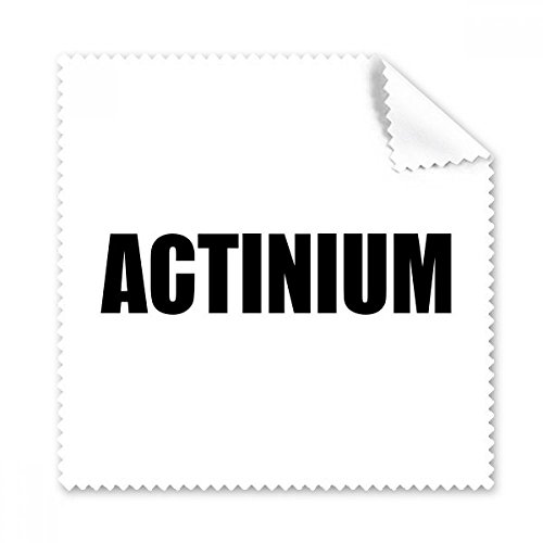 Chiffon de nettoyage en tissu Actinium chimie pour lunettes et écrans de téléphone 5pcs