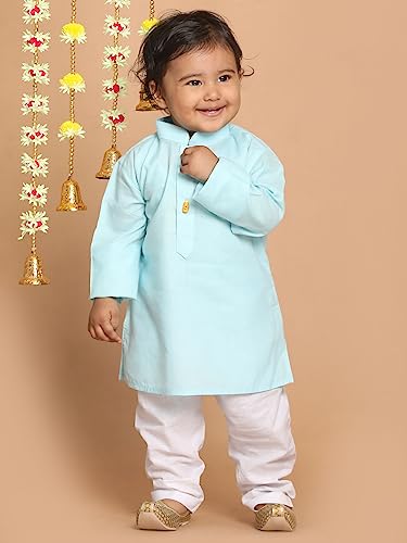 Image of Vastramay Infant Boys Cotton Blend Kurta (A1)
