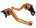 Short Motorcycle Brake and Clutch Levers for KTM 690 Enduro R 2014 2015 2016 2017 2018,KTM 1090 Adventure/R 2017 2018,KTM Adventure 1050 2016,KTM 690 DUKE 690 SMC SMCR 2014-2017-Orange