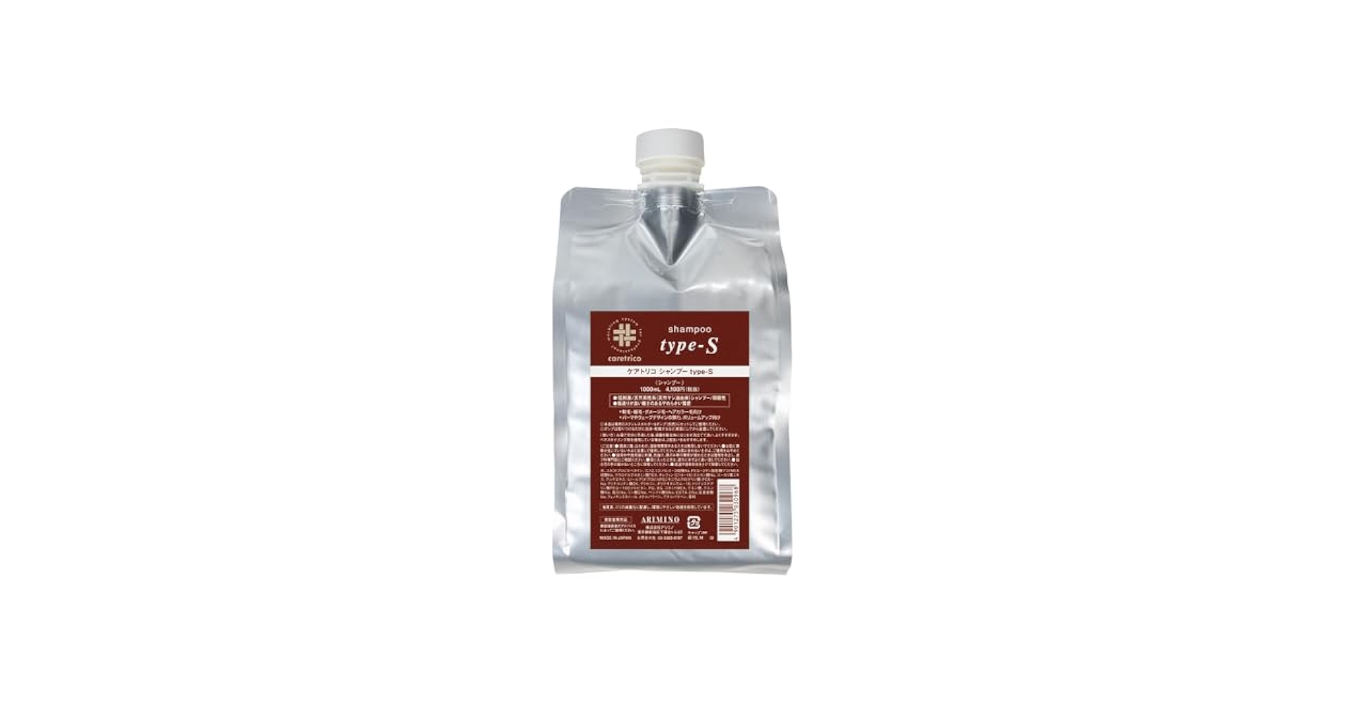アリミノ ケアトリコ シャンプー タイプ-S 1000ml リフィル Amazon | アリミノ ケアトリコ シャンプー TYPE-S (レフィル