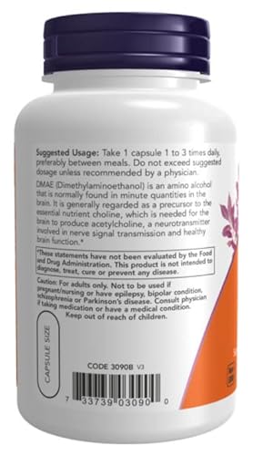 Dmae 250Mg 100 Vegicaps #TOP2