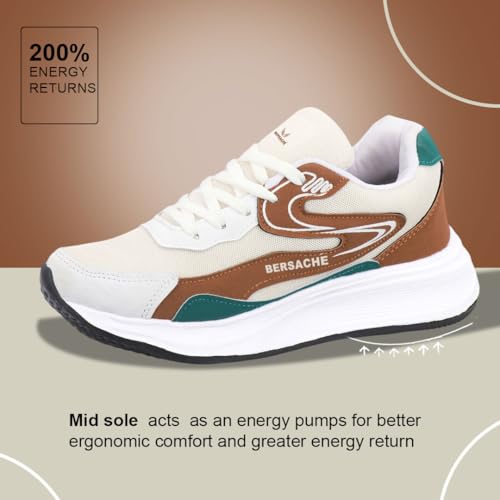 Image of BERSACHE Casual Sneaker Shoe for Men| Soft Cushioned Insole, Slip-Resistance Casuals for Men