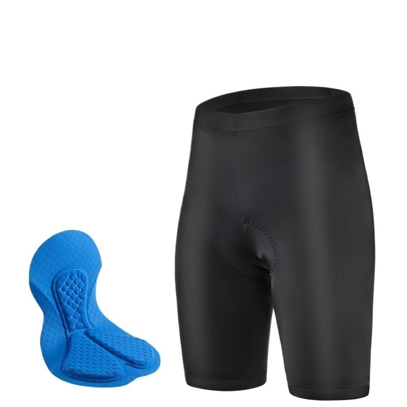 Pantaloncini Ciclismo Uomo Pantaloncini da ciclismo estivi con cuscino ammortizzante 3D, pantaloni traspiranti, ad asciugatura rapida, elastici e freschi, attrezzatura da ciclismo Pantaloncini Mtb Uom