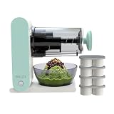 Bellelife かき氷機 電動かき氷器 かきごおり機 電動 Type-C充電式 ふわふわ 冷凍フルーツ ジュース氷 味付き氷 サラサラ シャリシャリ コンパクト収納 ふた付製氷カップ4個付き