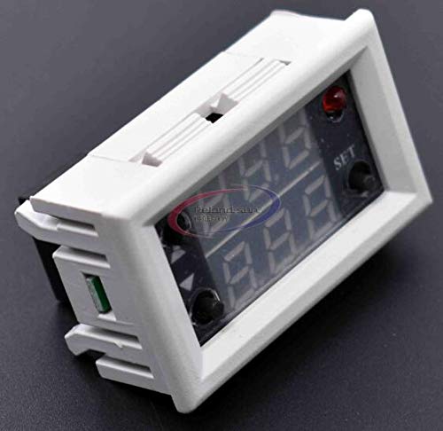 Mini 12V 20A Digital LED Dual Display Timer Relay Module Timing Delay Cycle