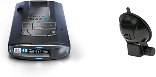 Miniatura 10 de Detector de radar láser Escort MAX 360 - GPS, alertas direccionales, antena dual delantera y trasera, conectividad Bluetooth, alertas de voz