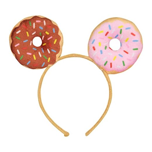 Dress Up America Donut Headband - The Perfect Donut Party Supplies Or Doughnut Costume Accessories