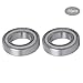 Jeanoko 6903Z Spindle Bearing 10PCs Deep Groove Bearings Lathe Accessory Mechanical Parts Set Thrust Bearing Replacement Hardware Parts for Special Car with Complete Model