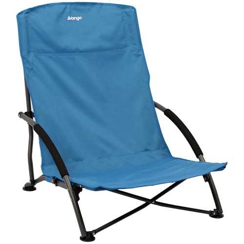 Vango Dune Folding Camping Chair with Flat Foot Design for Extra Stability for Picnics, Garden, Beach, Fishing