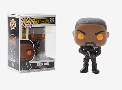 Funko Pop! Movies: Hobbs &Amp; Shaw- Brixton With Orange Eyes, Multicolor